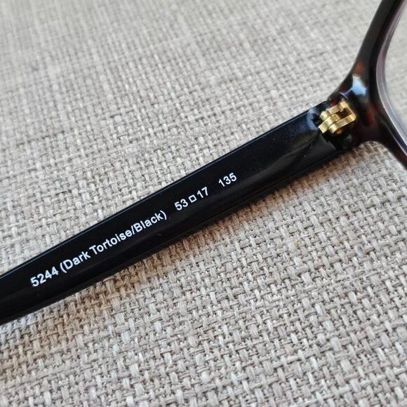 Coach Women Eyeglasses Frame HC6082 Dark Tortoise/Black 53[]17 135 Glasses - Picture 9 of 11